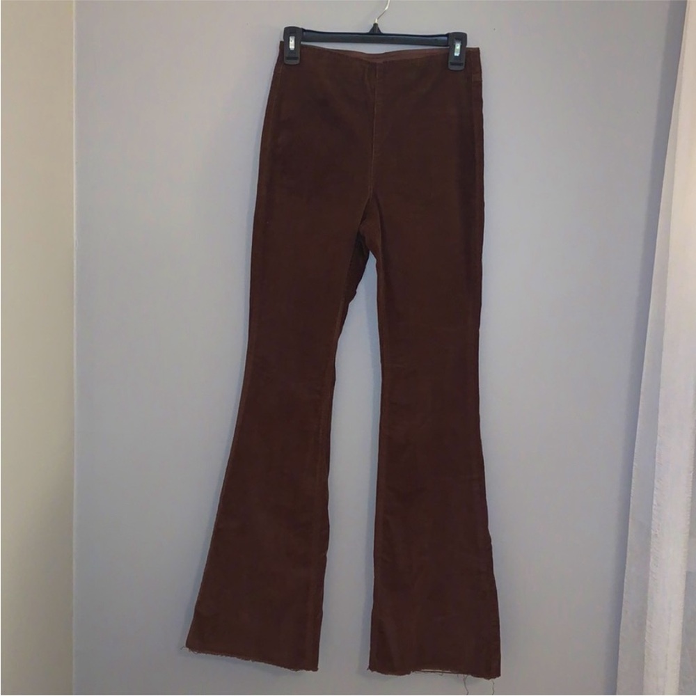 Knox Rose Corduroy Pull-on Puddle Flares XS
